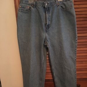 LEVIS RED TAB 550 WOMENS JEANS LIKE NEW SIZE 18L👀